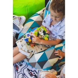 Музыкальная книга «Кто где живёт», 14.4×17 см, 10 стр.