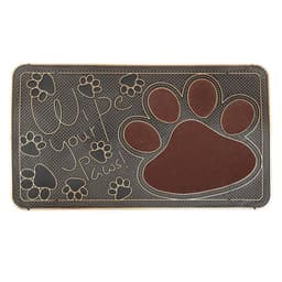 Коврик придверный Доляна «Лапка», 40×70 см, МИКС