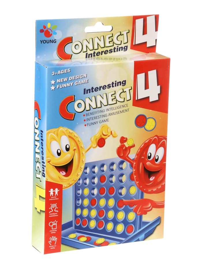 Настольная игра на логику «Звезда», четыре в ряд, поле 18.5×12.5 см