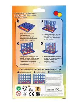 Настольная игра на логику «Звезда», четыре в ряд, поле 18.5×12.5 см