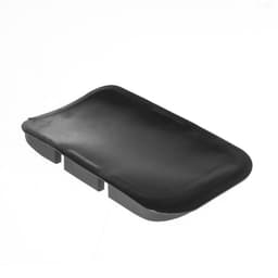 Коврик противоскользящий с номером телефона, 20×11 см, микс, черный