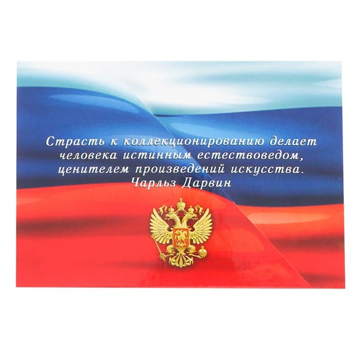 Альбом для монет «Коллекционная монета 10 рублей» планшет мини