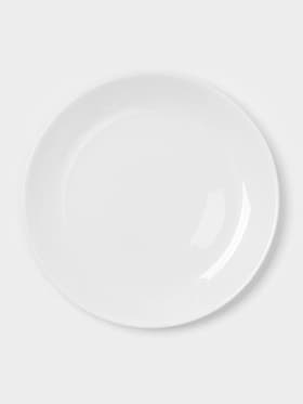 Десертная тарелка Luminarc Diwali, d=19 см, стеклокерамика, белая