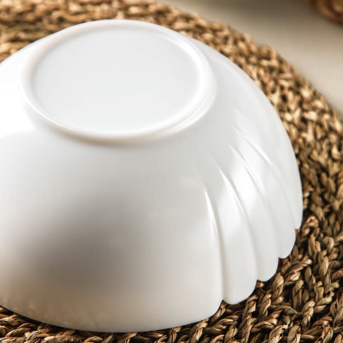 Салатник Luminarc Lotusia, 1 л, d=18 см, стеклокерамика, белый