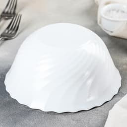 Салатник Luminarc Trianon, 1 л, d=18 см, стеклокерамика, белый