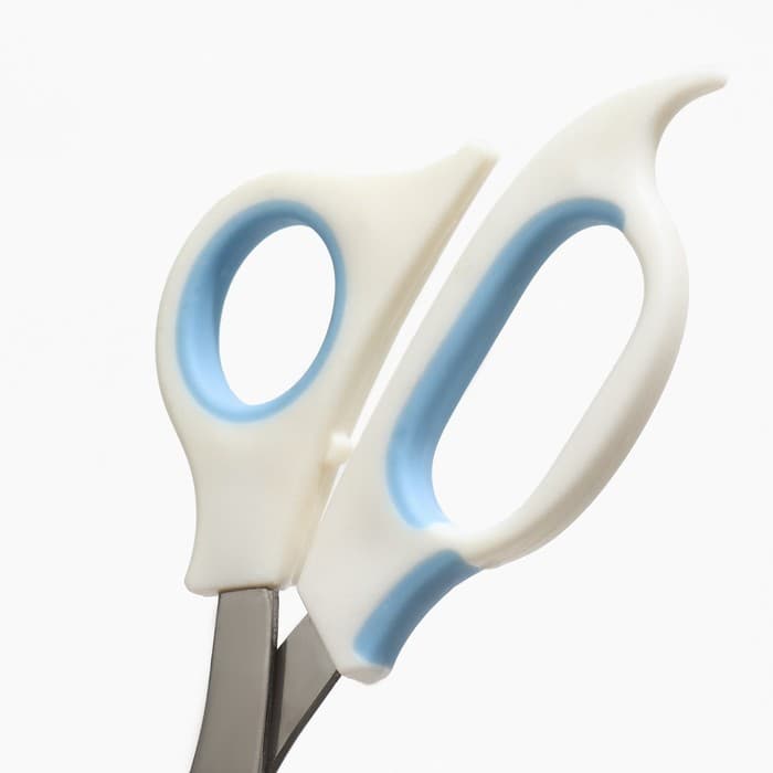 Ножницы-когтерезы средние, 12×4.5×1.4 см, с упором для пальца, эконом, цвет МИКС