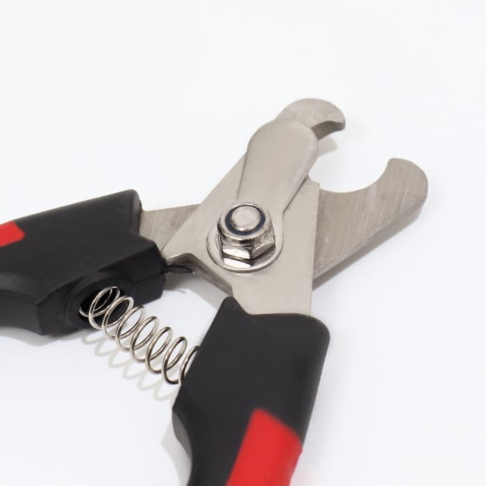 Когтерез боковой большой, 16×5.5×1.1 см, закругленные нескользящие ручки, эконом, цвет МИКС