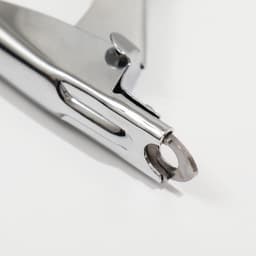 Когтерез-гильотина, 12×7.5×1.4 см, с прорезиненными ручками, эконом, цвет МИКС