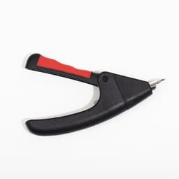 Когтерез-гильотина, 13.5×8×2 см, с нескользящей ручкой, эконом, цвет МИКС