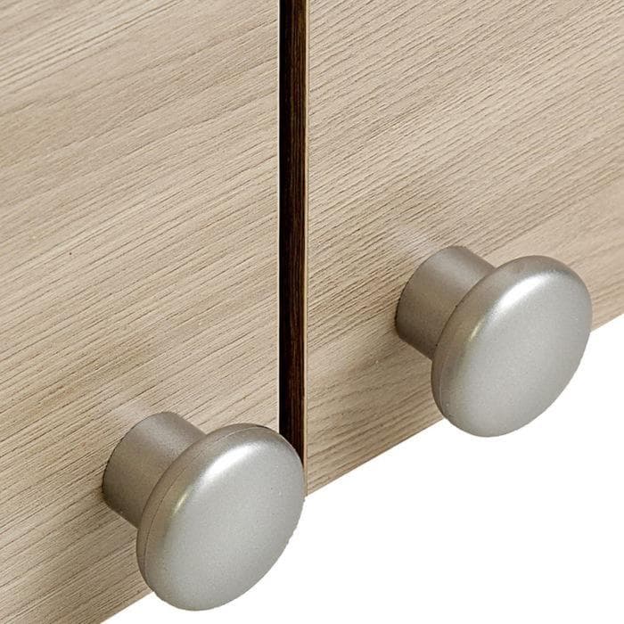 Шкаф навесной, 800×290×626 мм, цвет ясень шимо тёмный/ясень шимо светлый