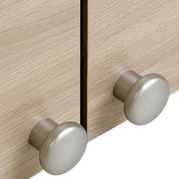 Шкаф навесной, 800×290×626 мм, цвет ясень шимо тёмный/ясень шимо светлый