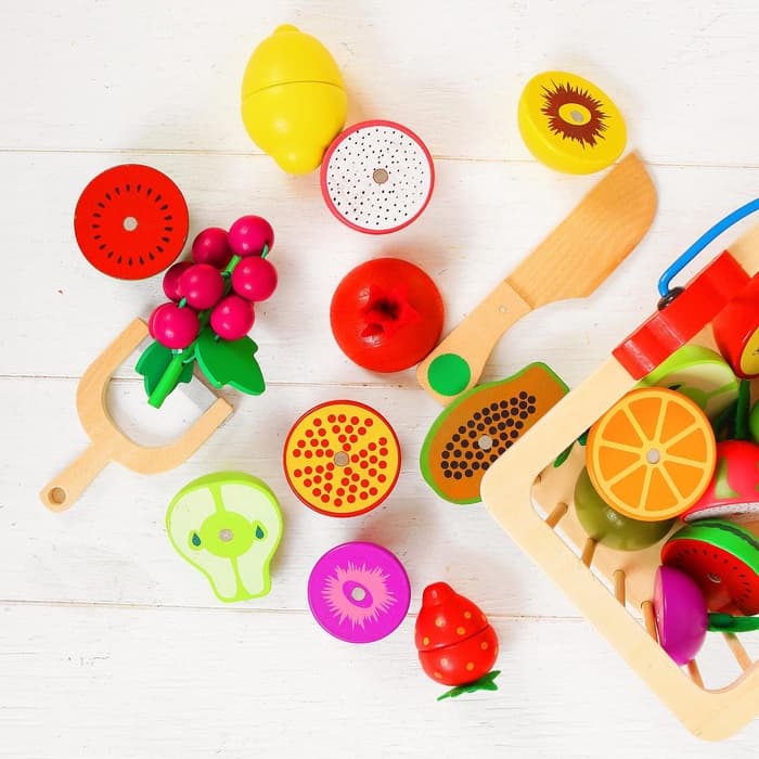 Игровой набор «Корзина с фруктами», 16 продуктов