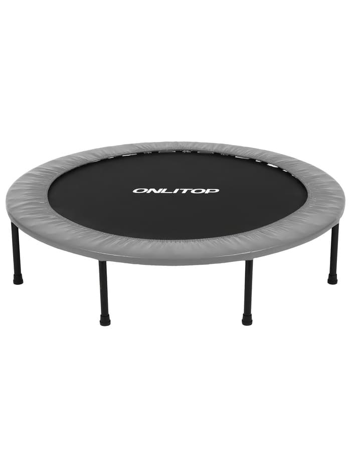 Батут детский ONLYTOP, d=127 см, цвета МИКС