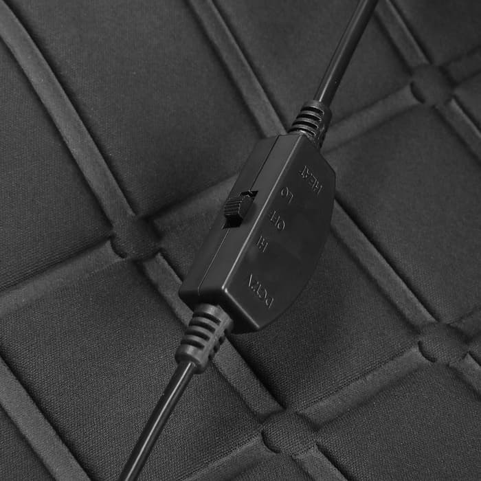 Накидка с подогревом TORSO, 12 В, регулятор, 95×50 см, провод 130 см, черный