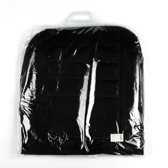 Накидка с подогревом TORSO, 12 В, регулятор, провод 120 см, иск. мех, черный