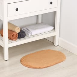 Коврик овальный Доляна «Пушистик», 40×60 см