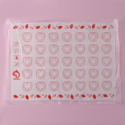 Коврик для выпечки армированный Доляна «Макарун», силикон, 40×30 см