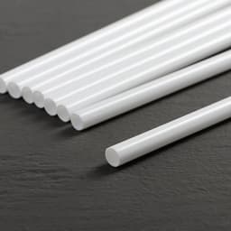 Палочки - дюбели для кондитерских изделий KONFINETTA, набор 8 шт., d=0.9 см, 30 см, пластик, белые