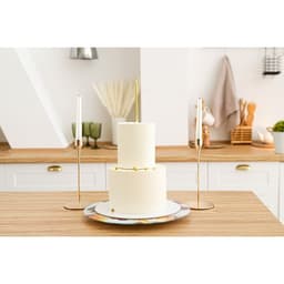 Палочки - дюбели для кондитерских изделий KONFINETTA, набор 8 шт., d=0.9 см, 30 см, пластик, белые