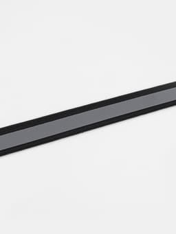 Светоотражающая лента-резинка, 20 мм, 10 ± 1 м, цвет чёрный