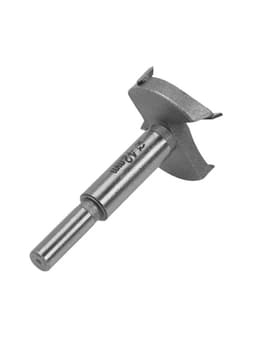 Сверло Форстнера ТУНДРА, твердосплавные пластины, цилиндрический хвостовик, 42 мм