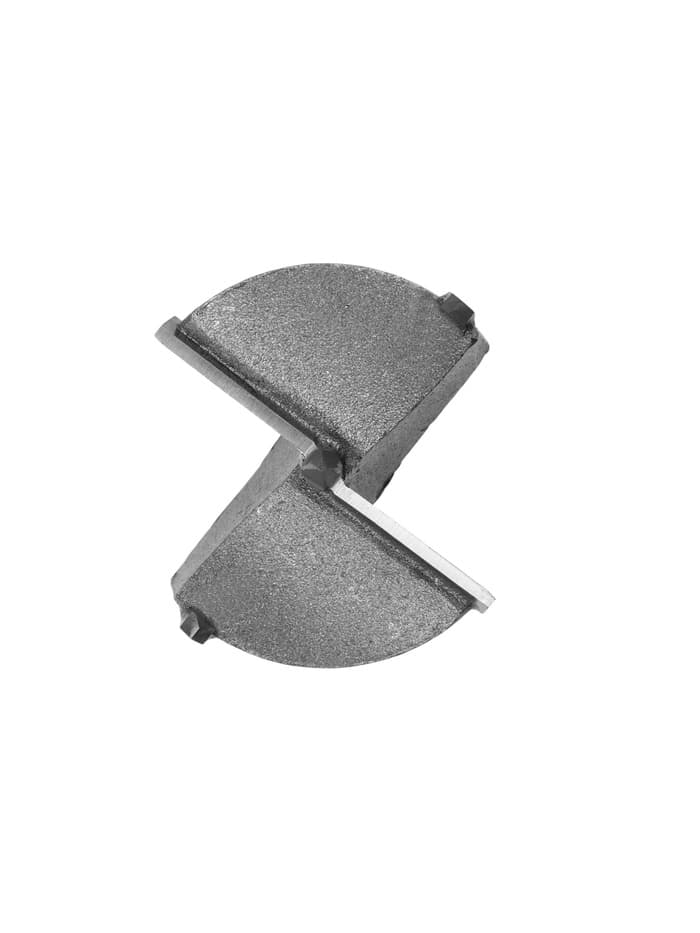 Сверло Форстнера ТУНДРА, твердосплавные пластины, цилиндрический хвостовик, 42 мм