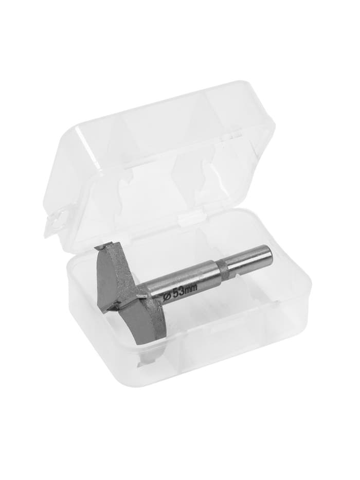 Сверло Форстнера ТУНДРА, твердосплавные пластины, цилиндрический хвостовик, 53 мм