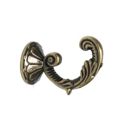 Держатель для штор «ТУНДРА» KS002, однорожковый, цвет бронза, набор 2 шт.