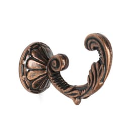 Держатель для штор KS002, однорожковый, цвет медь, набор 2 шт.