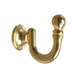 Держатель для штор KS003, однорожковый, цвет золото