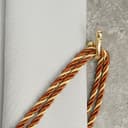 Держатель для штор KS003, однорожковый, цвет золото