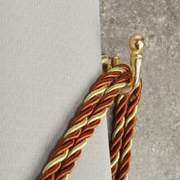 Держатель для штор KS003, однорожковый, цвет золото