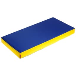 Мат ONLYTOP, 100×50×10 см, жёлтый, синий