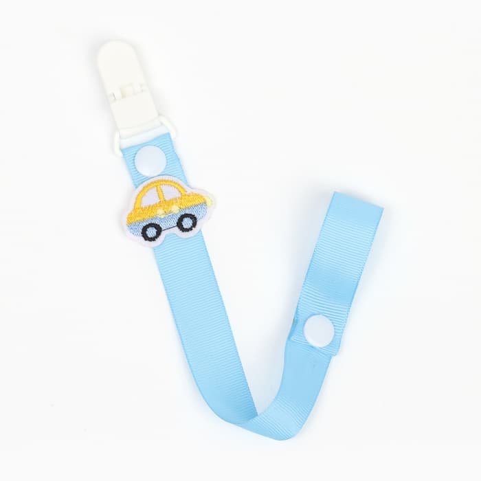 Держатель для соски - пустышки M&B «Счастливый малыш», на ленте