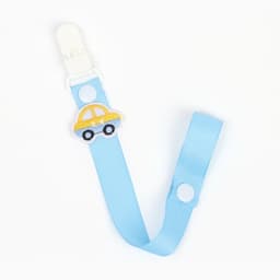 Держатель для соски - пустышки M&B «Счастливый малыш», на ленте