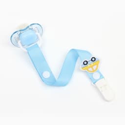 Держатель для соски - пустышки M&B «Счастливый малыш», на ленте