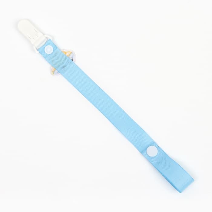 Держатель для соски - пустышки M&B «Счастливый малыш», на ленте