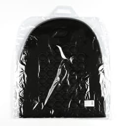 Накидка-массажёр на сиденье автомобиля, чёрный, велюр