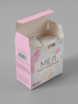 Мел портновский, 40 шт., МИКС