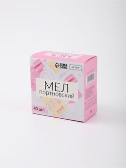 Мел портновский, 40 шт., МИКС