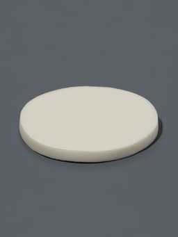 Спонжи для макияжа, 12 шт., d=5.3 см, белые