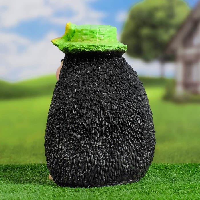 Садовая фигура из гипса «Ёжик с тремя яблоками», 20×25×28 см