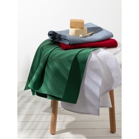 Полотенце банное вафельное «Этель», 70×140 см, плотность 240 г/м², бордовое