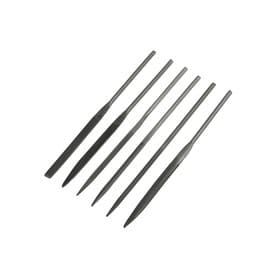 Набор надфилей ЛОМ, металлические рукоятки, 70×160×4 мм, 6 шт.