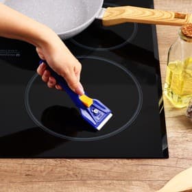 Скребок для стеклокерамики Доляна «Базис», 16 см, МИКС