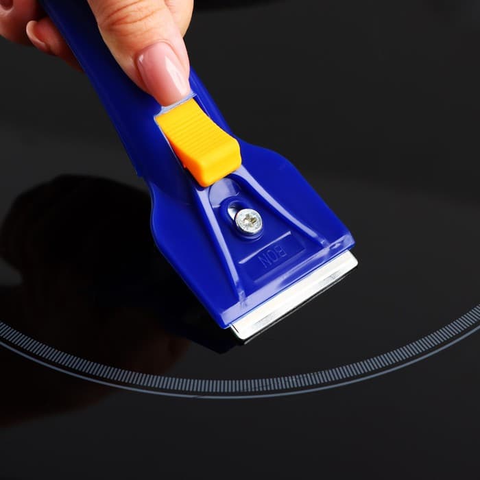 Скребок для стеклокерамики Доляна «Базис», 16 см, МИКС