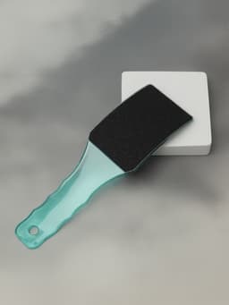 Пилка для пяток, эргономичная, наждачная, двусторонняя, 23 см, МИКС