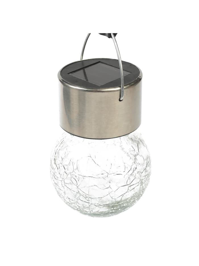 Садовый светильник «Лампочка», уличный, на солнечной батарее, 6×9 см, 1 LED, свечение белое