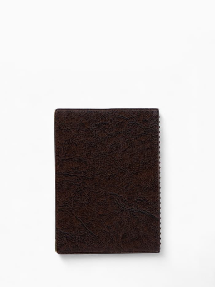 Обложка для автодокументов, с тиснением, уголками, коричневая