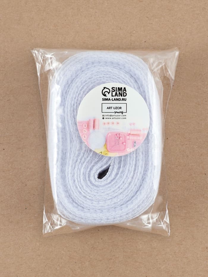 Кружево капроновое, 23 мм, 10±1 м, белое